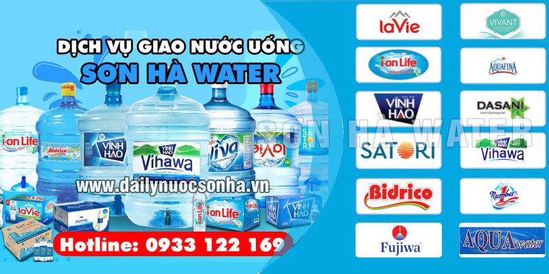 Đại lý giao nước uống Sơn Hà