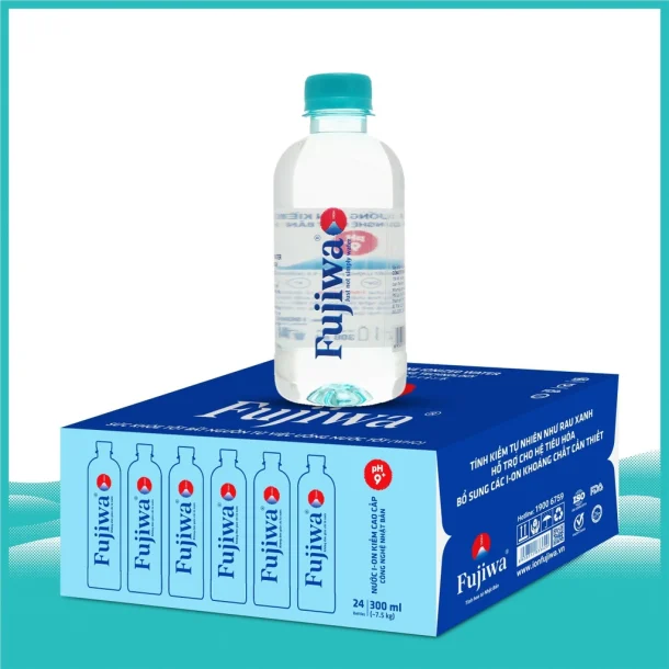 Thùng Nước suối Fujiwa 300ml