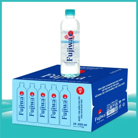 Thùng Nước suối Fujiwa 450ml